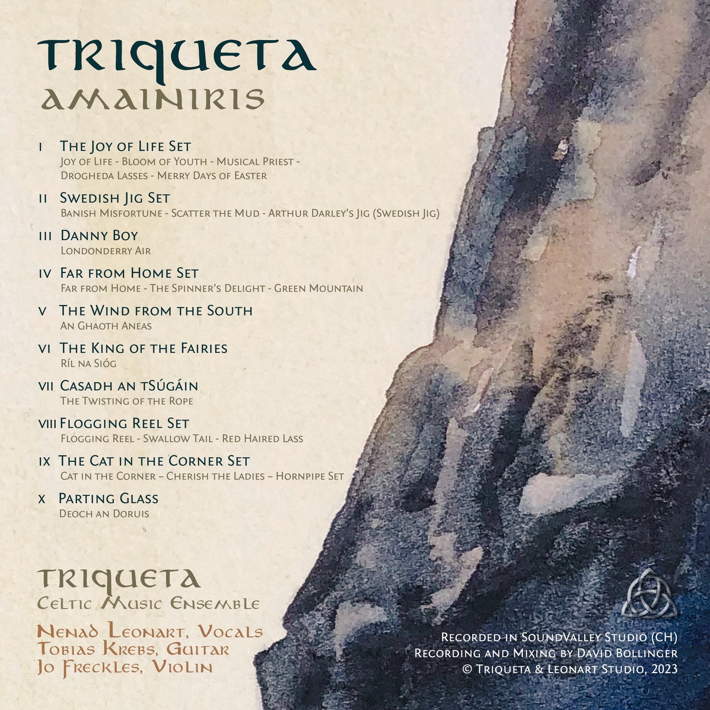 Triqueta »AMAINIRIS« CD + Digital Download