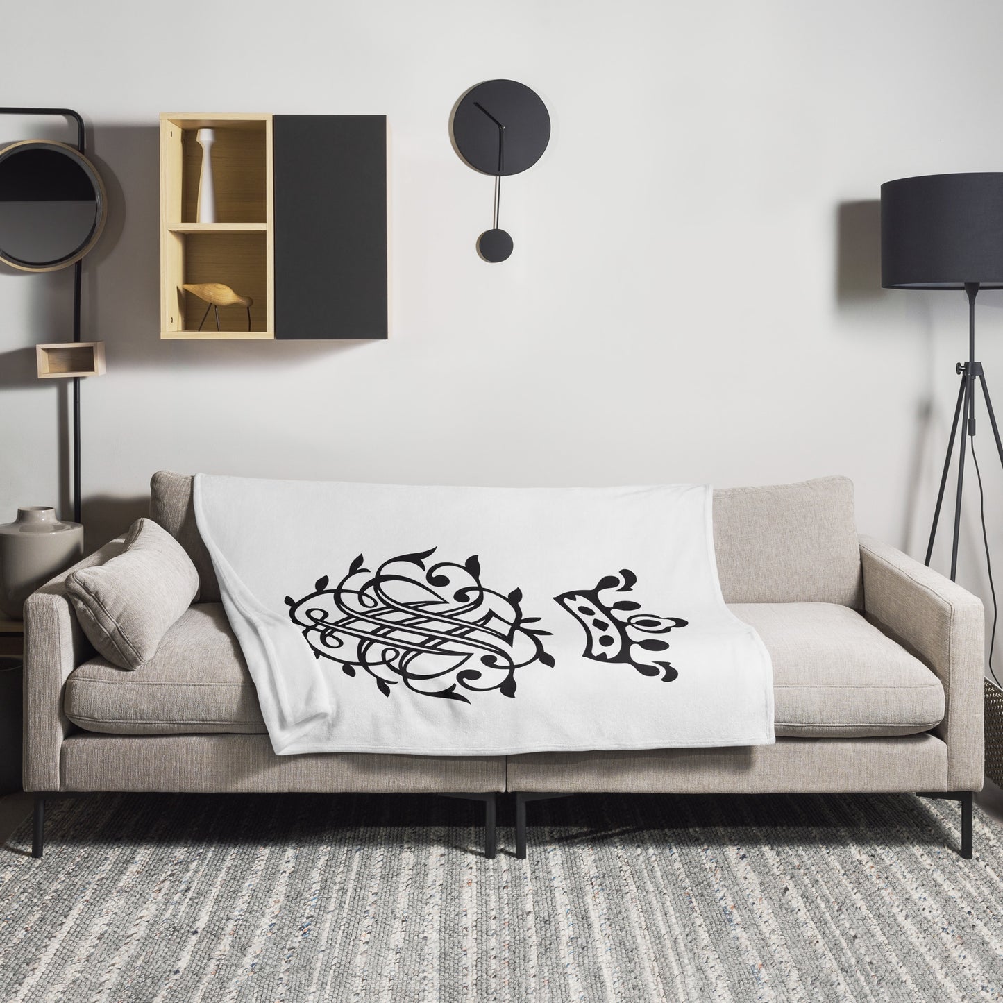 Bach Sign Monogram Decke