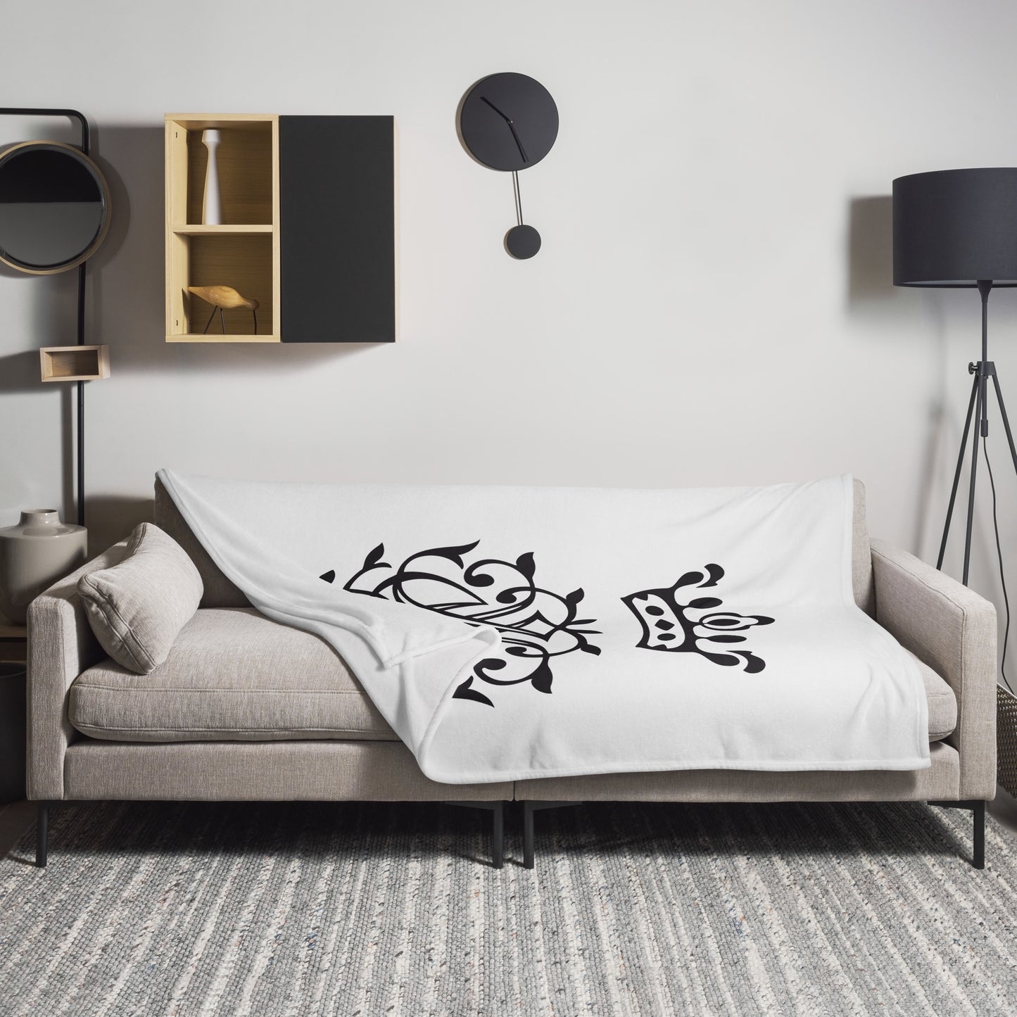 Bach Sign Monogram Decke