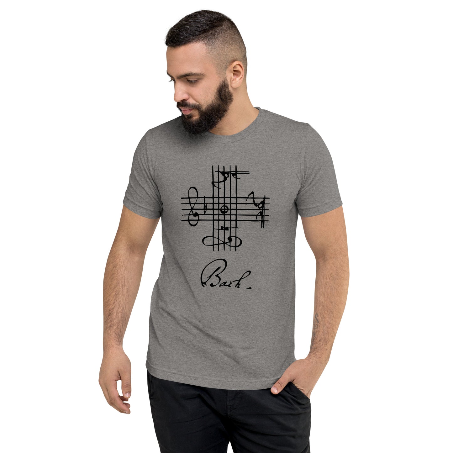 Bach Musical Cross Kurzarm-T-Shirt