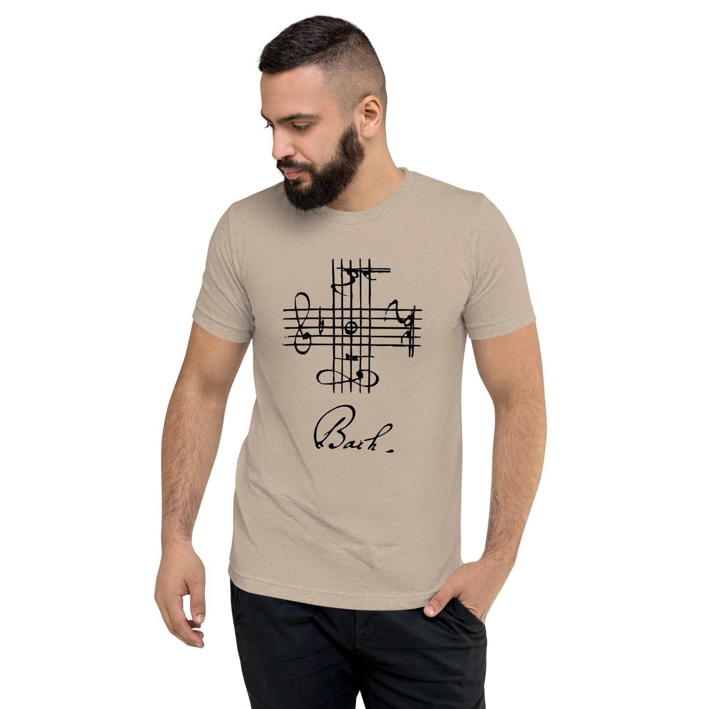 Bach Musical Cross Kurzarm-T-Shirt