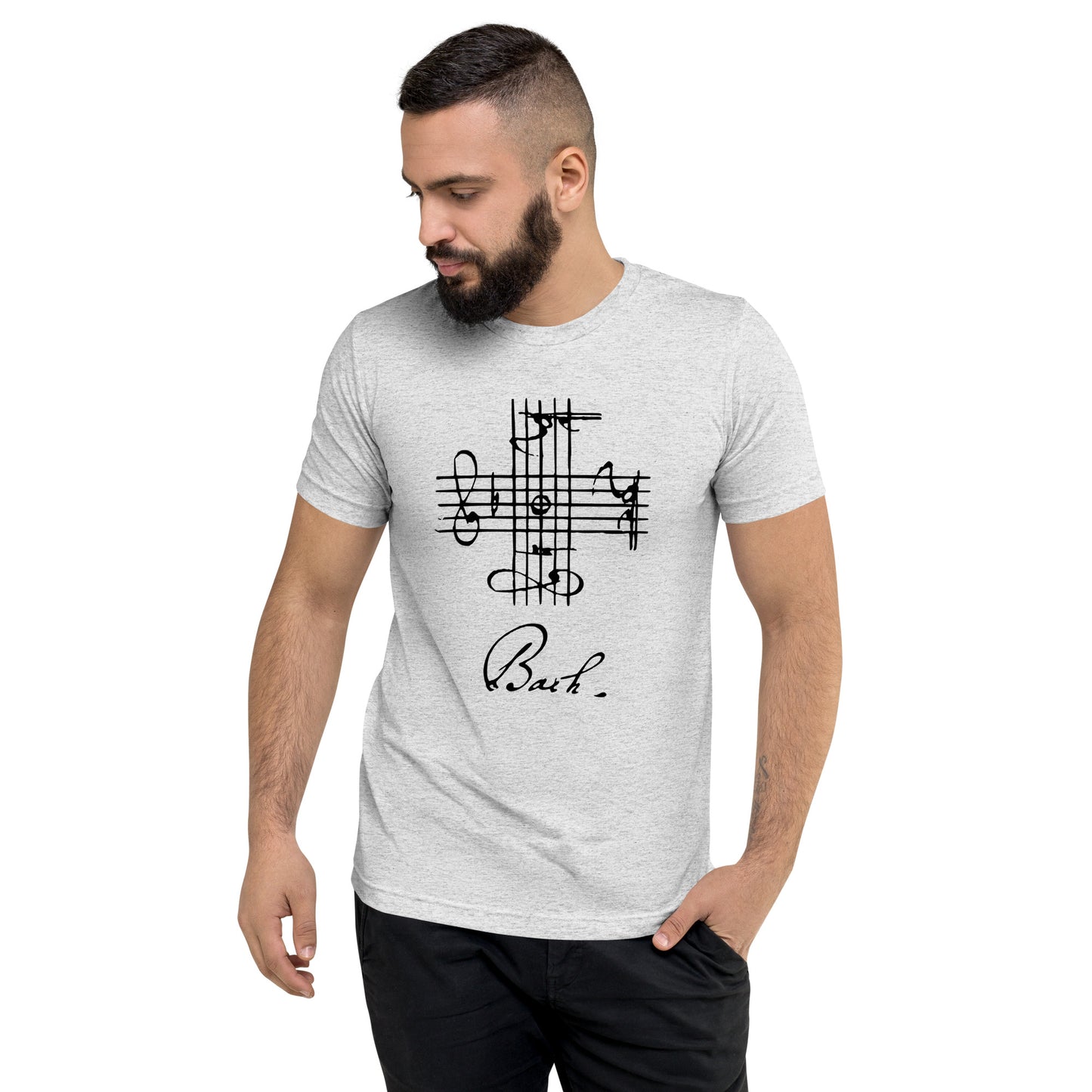Bach Musical Cross Kurzarm-T-Shirt