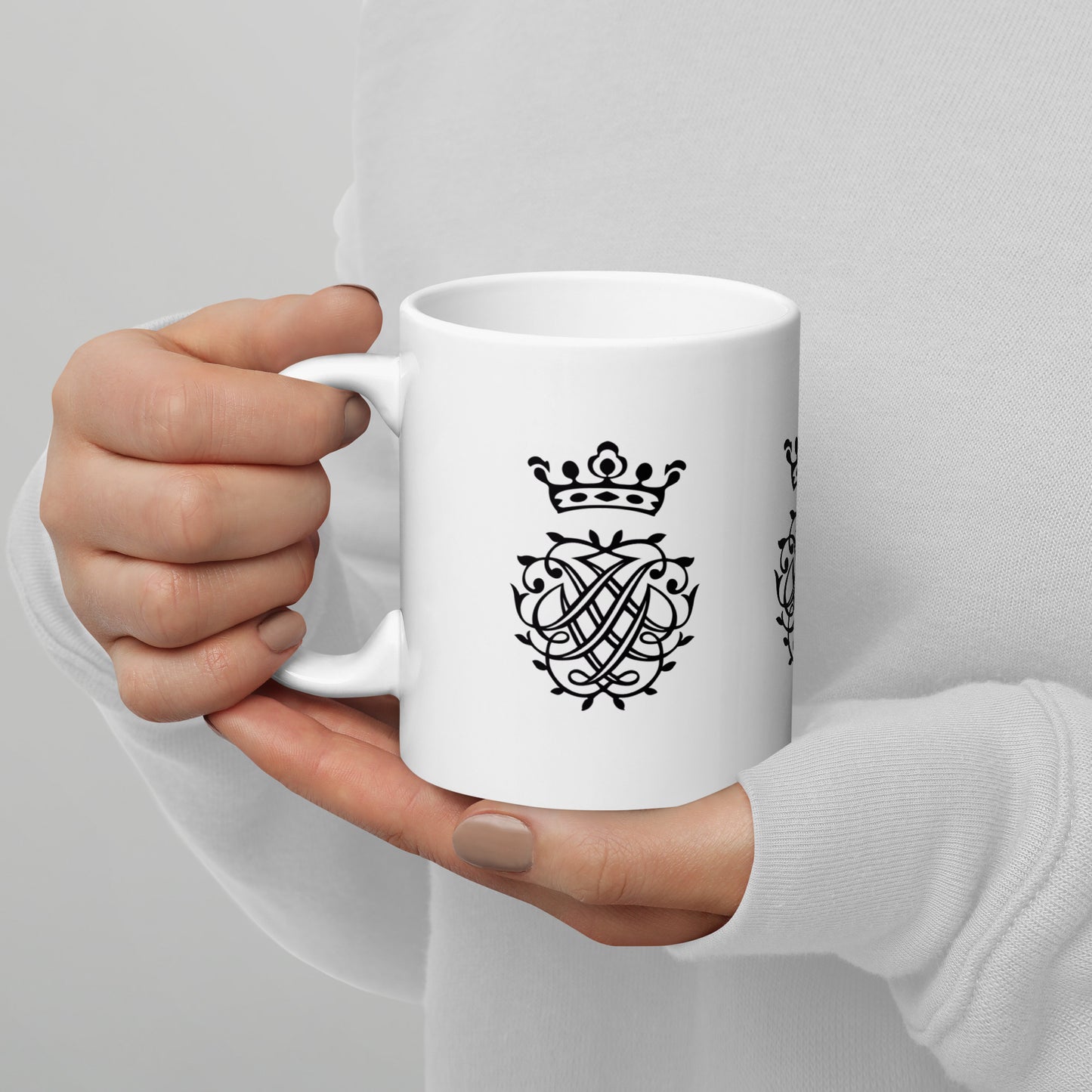 Bach Sign Monogram Mug (bianco, stampa piccola)