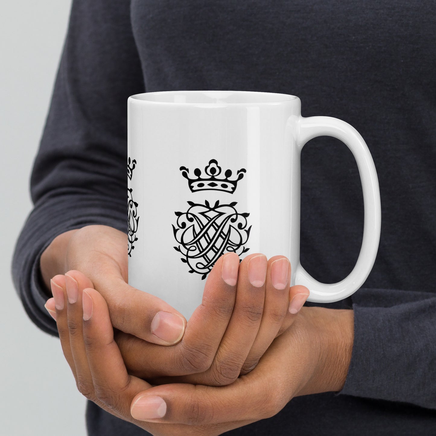 Bach Sign Monogram Mug (bianco, stampa piccola)