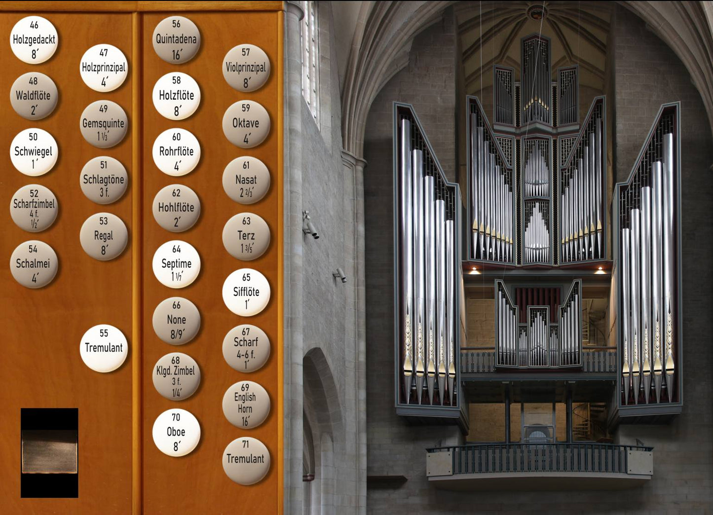 Hildesheim St. Andreas, 1966 [Hauptwerk]
