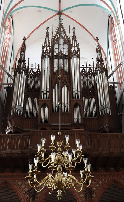 Schwerin, Dom, Ladegast Organ 1871 [Hauptwerk]