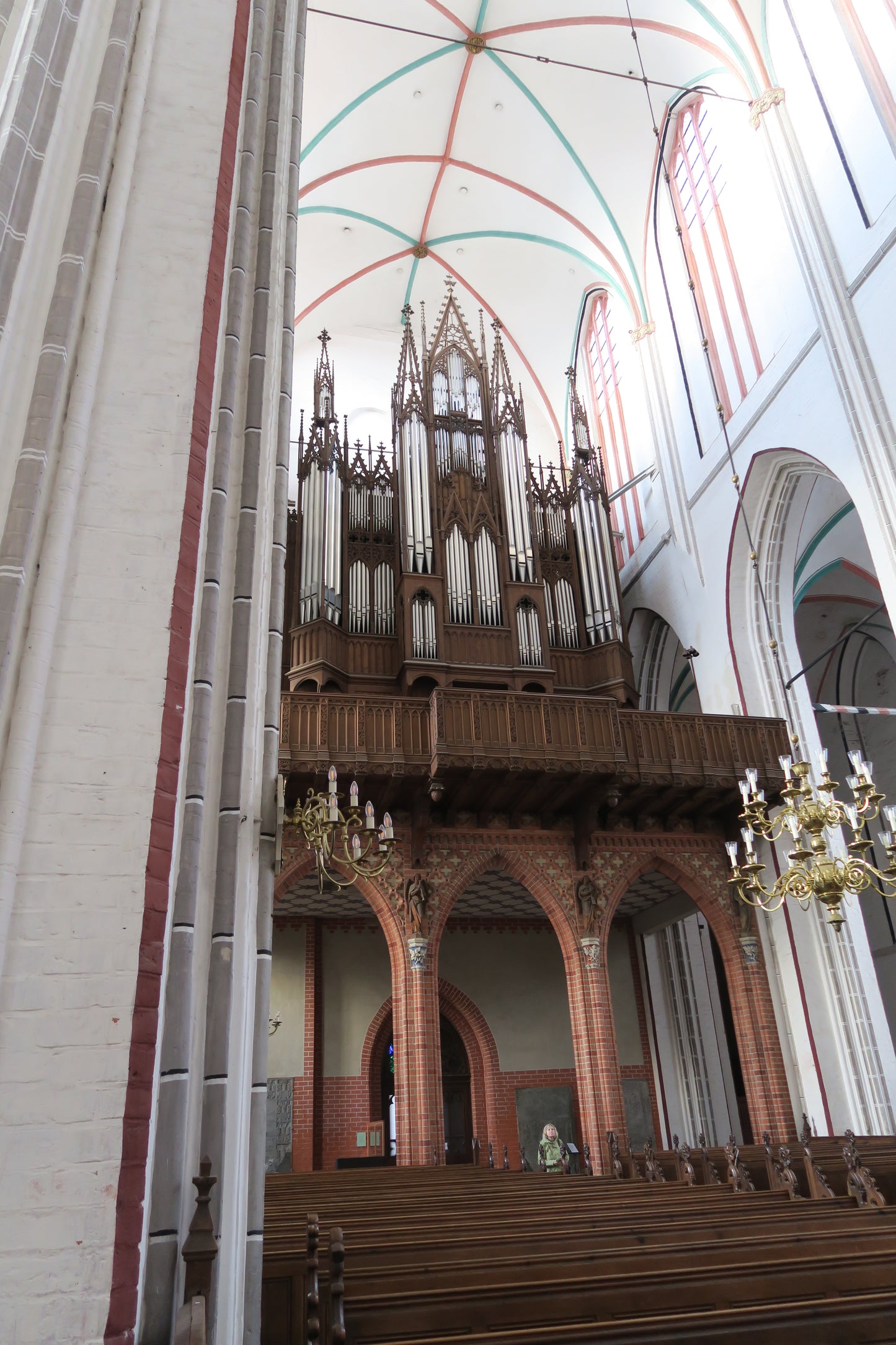 Schwerin, Dom, Ladegast Organ 1871 [Hauptwerk]