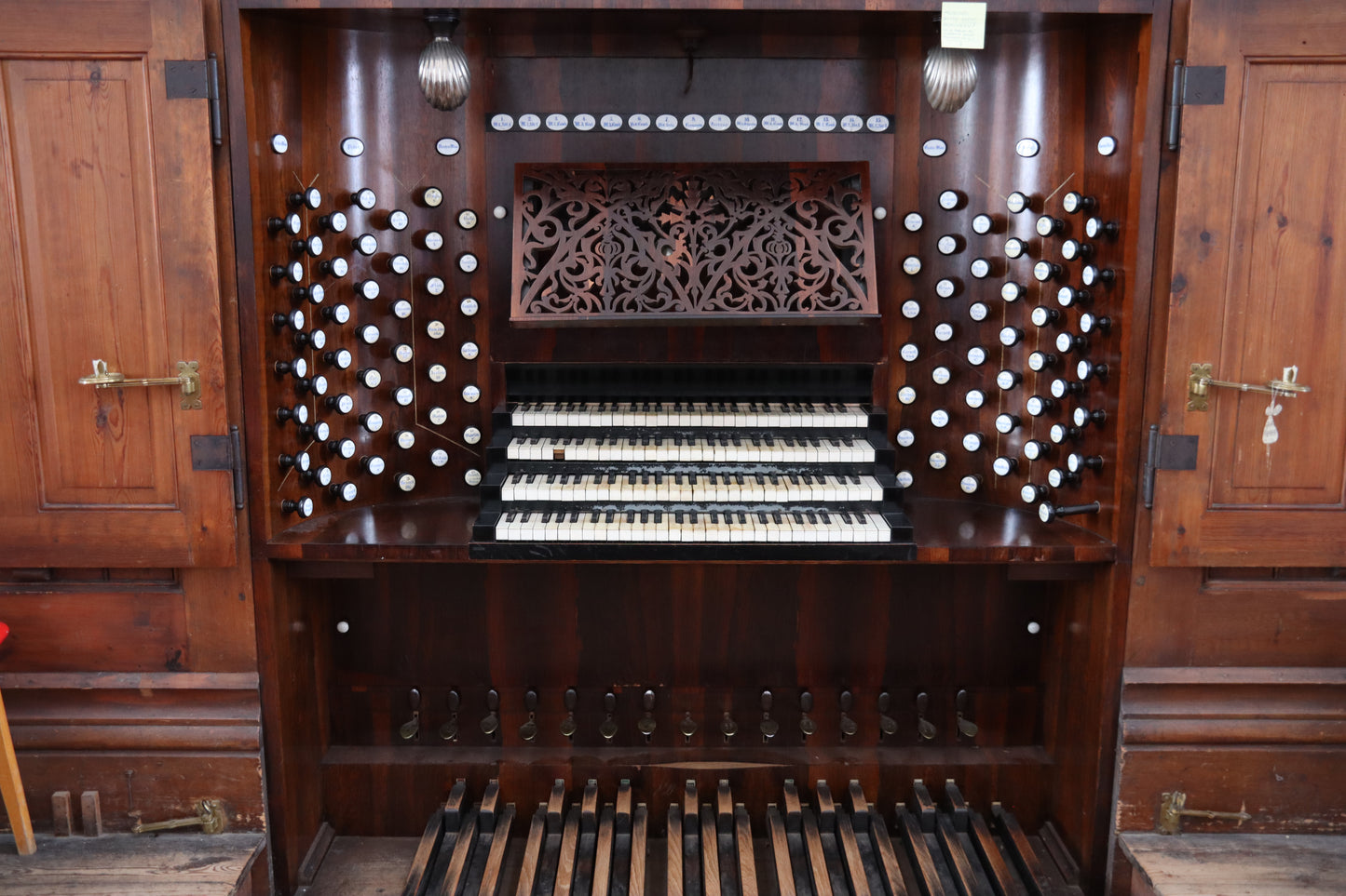 Schwerin, Dom, Ladegast Organ 1871 [Hauptwerk]