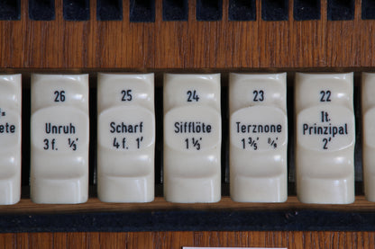 Schorndorf - Bornefeld Organ 1962 [Hauptwerk]