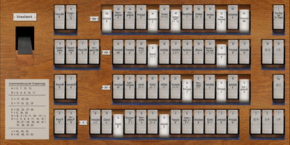 Schorndorf - Bornefeld Organ 1962 [Hauptwerk]