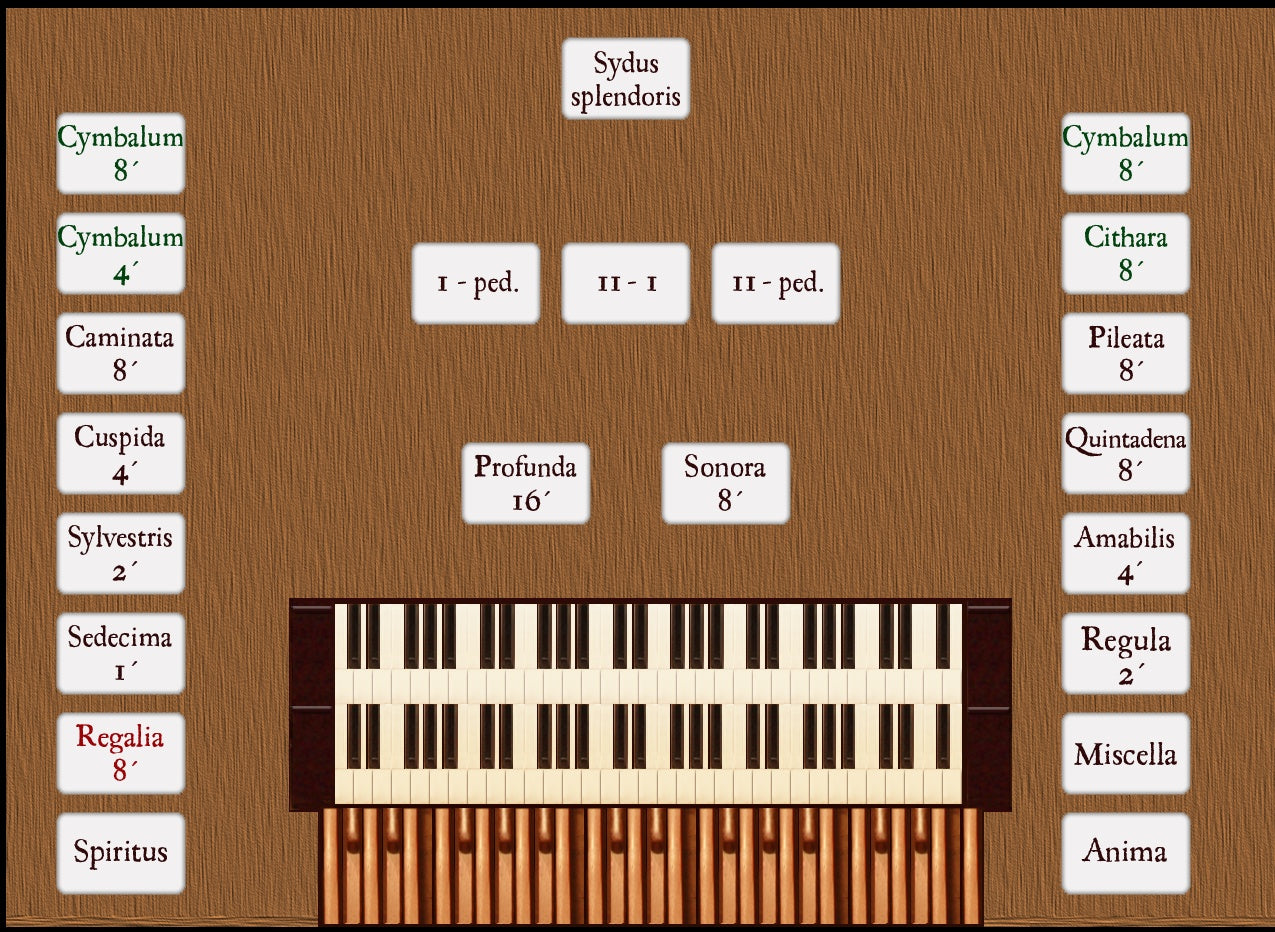 Claviorganum Sonus Paradisi [Hauptwerk]