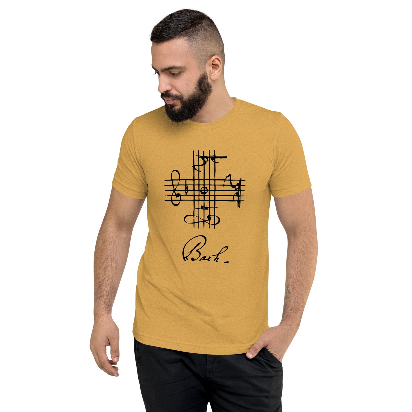 Bach Musical Cross Short sleeve t-shirt