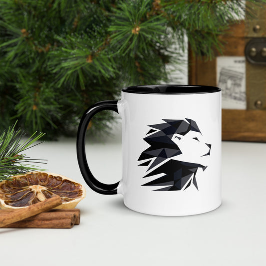 Leonart Lion-head Logo Mug (with Color Inside)