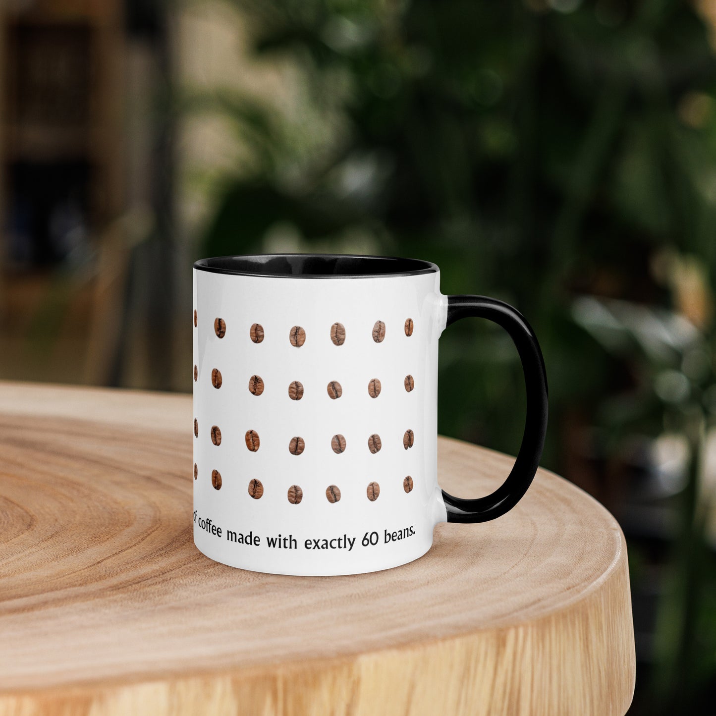 Beethoven 60 Beans Coffee Mug (with Color Inside)