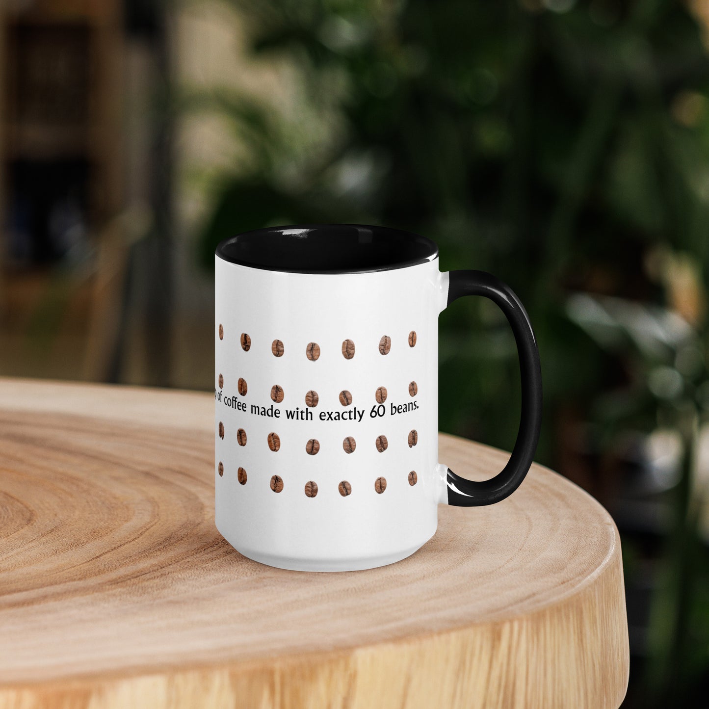 Beethoven 60 Beans Coffee Mug (with Color Inside)