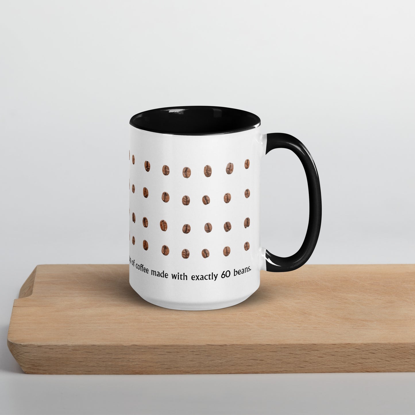 Beethoven 60 Beans Coffee Mug (with Color Inside)